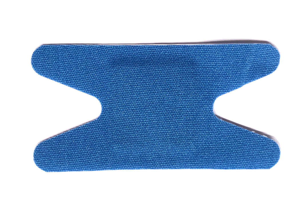 Kék detektálható elasztikus textil sebtapasz ujjhajlatra 68 x 38 mm (50db) 