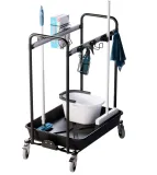 Toolflex kézikocsi dupla sínes