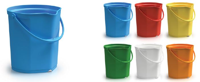 Élelmiszeripari mércés vödör 12liter