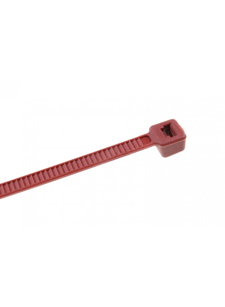 Piros fémdetektálható kábelkötöző 200x3,6mm